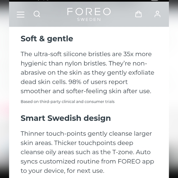 FOREO Luna Play Smart 2 in Aqua Blue - Picture 8 of 8